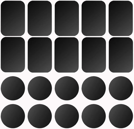 Adhesive Thin Metal Plates(Compatible with Magnetic Mounts)