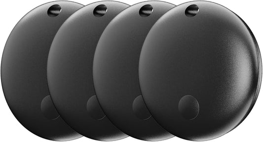 ZLYM IP67 Backpacks, Black-4) Air Tracker Tag Waterproof Bluetooth Tracker, Keychain Finder, Item Locator for Bags