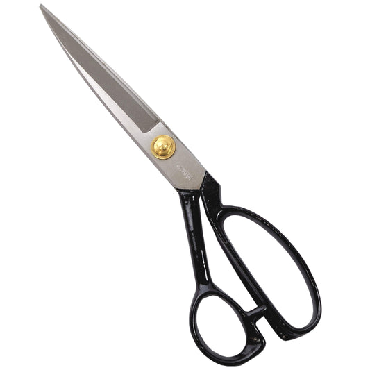 KAKURI Japanese Fabric Scissors for Sewing Lrage 9.5", Made in JAPAN, Professional Sewing Shears, Razor Sharp Japanese Steel Balde, Black