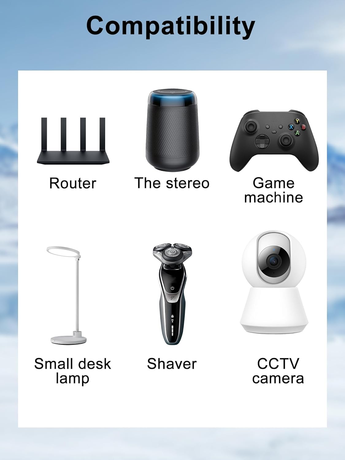 XWNV RC-20XL AC Adapter Compatible with Boss Loop Recorder Switching Power Supply Cord Cable PSU