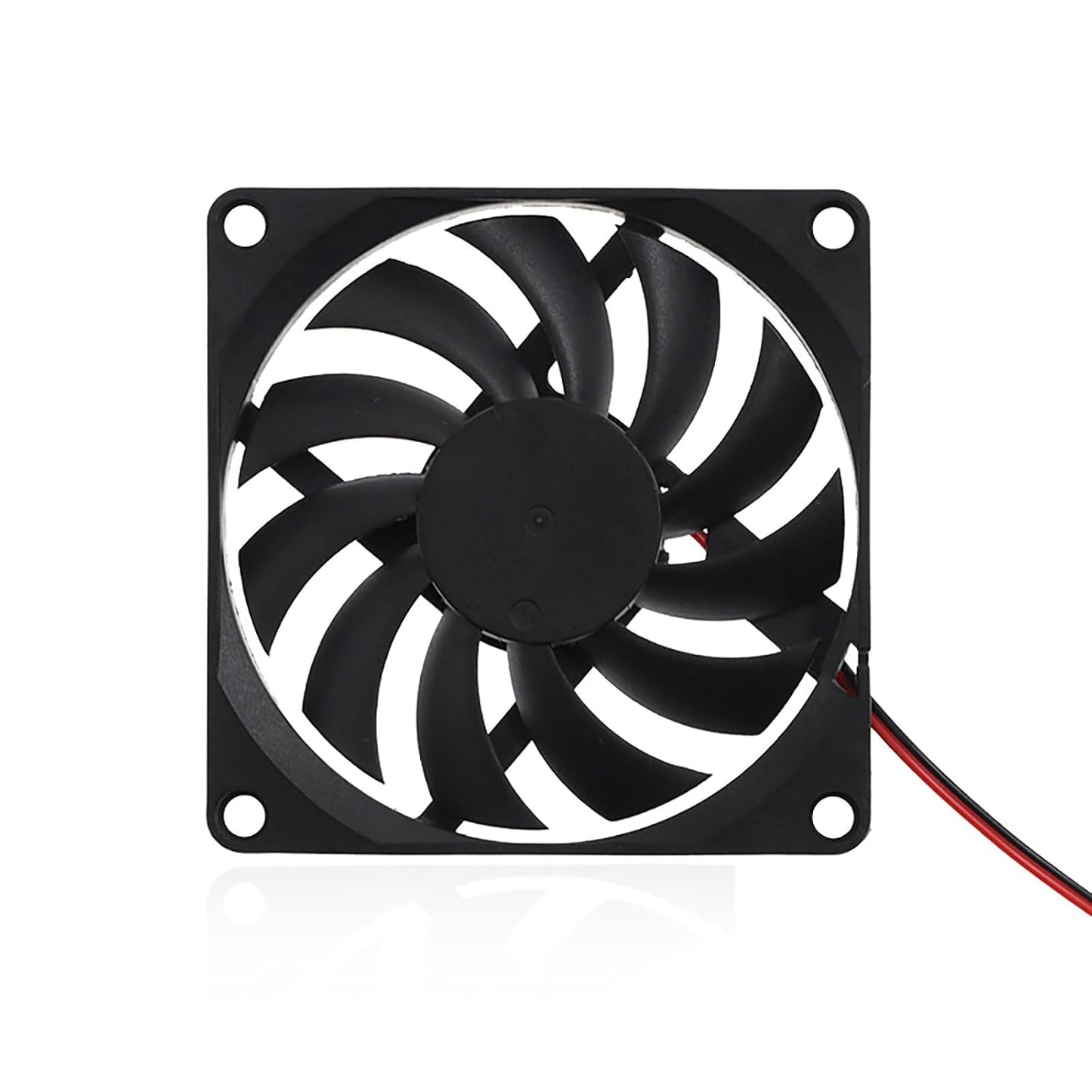 DUJVCZB FDCB8010B12 8010 4Pin 2Wire 12V 80mm 80mm 10mm Dual Ball Bearing Quiet Computer Case Fan DC x x High Speed