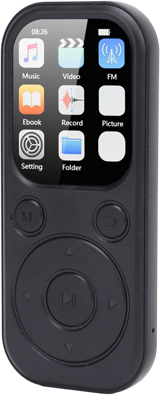 Yunseity MP3 5.4, 1.8 Inch 32G Player, Music Player with Bluetooth Built in HiFi Speaker Portable HiFi Music Player