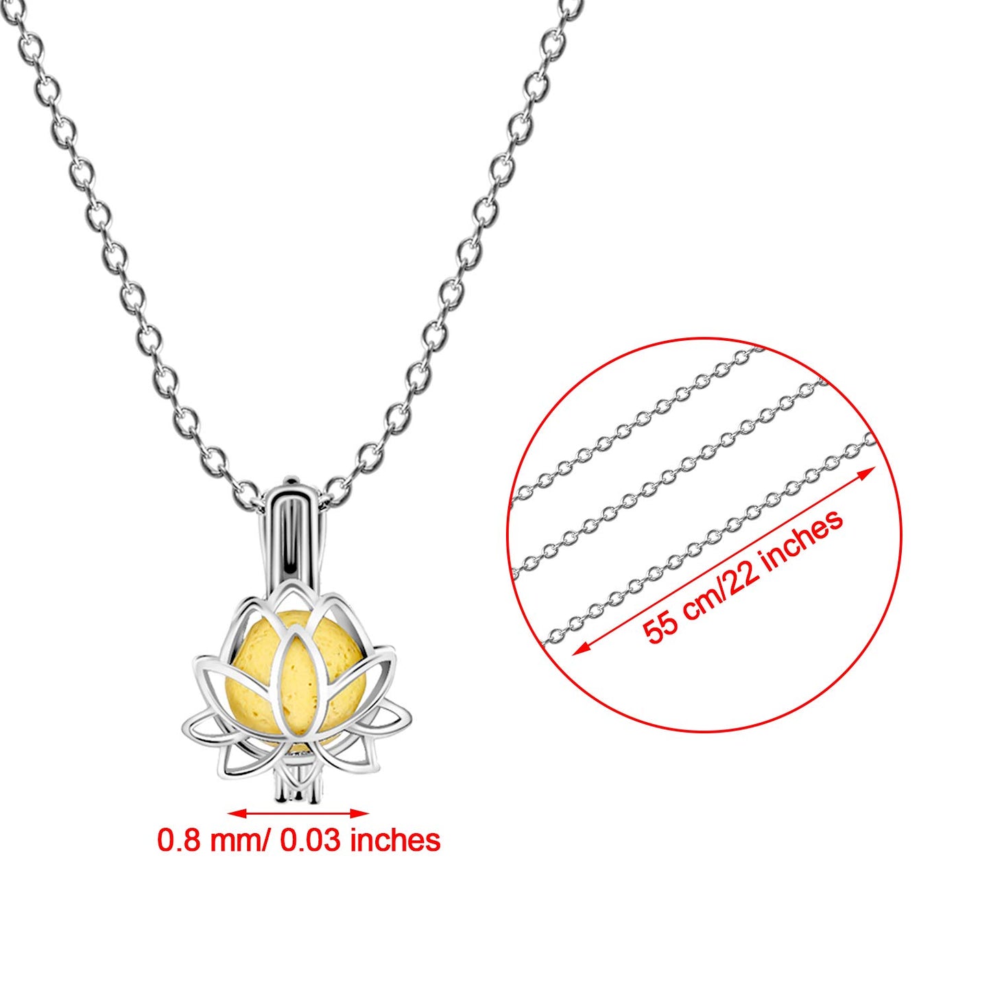 Blulu 4 Pcs Aromatherapy Essential Oil Diffuser Necklace for Women with 24 Pcs Refilled Scent Perfume Necklace Stainless Steel Locket Pendant Lava Stone Diffuser for Men Women Jewelry Birthday Gift