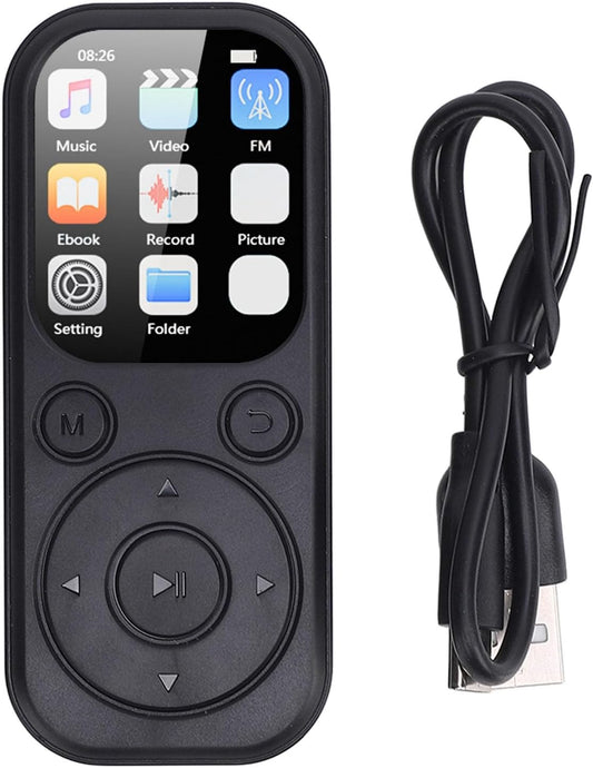 BONKZEBU MP3 MP3 8, 10.12 (32G Portable HiFi Music Player,Large Storage Capacity Player,HiFi Sound Quality Portable