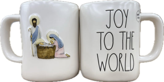 Rae Dunn by Magenta Joy to the World Manger Scene Mug