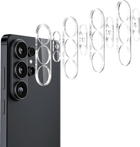 [4 Pack S26 6.9in 5G, 9H CloudValley Camera Lens Protector for Samsung Galaxy Ultra Tempered Glass Lens Cover