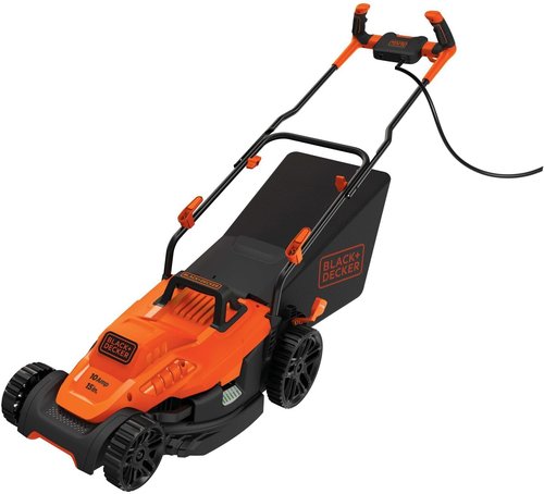 BLACK+DECKER Electric Lawn Mower - 15-Inch, 10-Amp Corded Design with Convenient Bike Handle