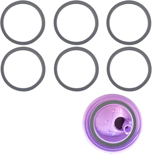 Owala FreeSip | 6-Pack Replacement Silicone Water Bottle Gaskets - Durable Lid Seal Accessories