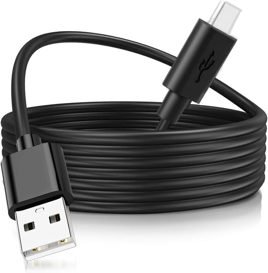 Beudsa ChargN 10mm DC Extra Long Tip Micro USB Charger Cable Cord Compatible with Charging Power Bank