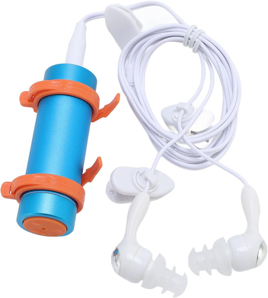 Zunate MP3 8GB Swimming, IPX8 Water Proof Player for Diving, and Surfing - Submersible Music Player with HiFi Sound