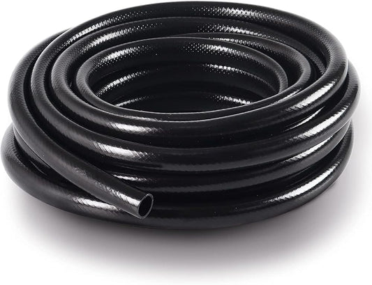 MIXC 1/2 Inch Drip Irrigation Tubing,100FT Main Tubing Hose, Flexible PVC Hose for Irrigation Parts Drip Emitters Drip Irrigation Systems, Black