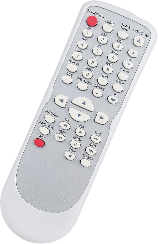 ZdalaMit NB086 NB086UD SV2000 WV10D6 Replacement Remote Control Applicable for Funai DVD Recorder CD Player