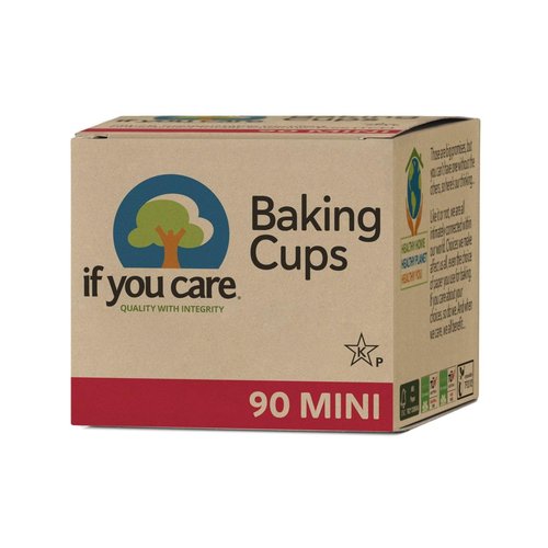 If You Care Mini Baking Cups - FSC Certified, Eco-Friendly, 90 Count