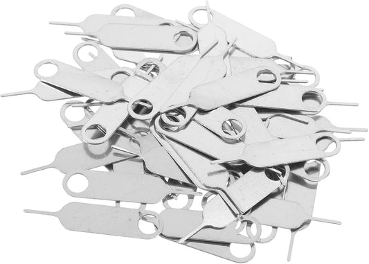 500pcs Veemoon Mobile Phone Card Removal Needle Sim Card Ejector Tool Sim Card Tool Sim Eject Pin Phone Sim Remover Sim