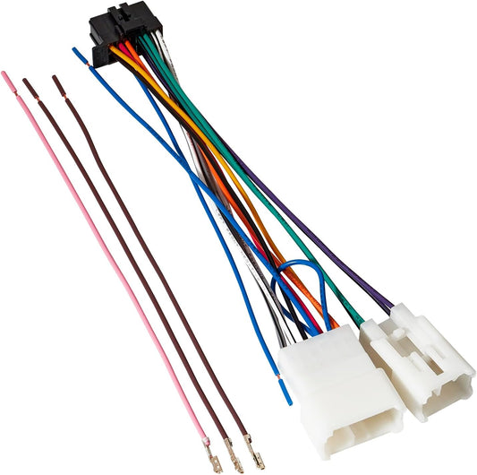 1994-2022 4Runner, 2012-2018 RED WOLF Radio Wiring Harness for Pioneer Head Unit Fit for Toyota Tacoma Highlander