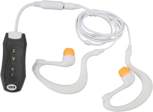 Bewinner 8GB MP3 Player,IPX8 Swimming,Diving,Sports,USB 2.0 120mAh Battery,MP3 Music Player with Headphones