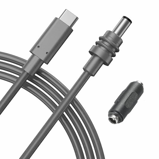 10ft 20V 5.5 2.1mm 100W USB C to DC Power Cable Adapter for Starlink Mini Accessories Input Type C Male to DC x Female