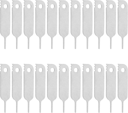 400pcs Set Artibetter Sim Card Eject Tool with Hanging Hole Universal Sim Pin Removal Needle for Smartphones