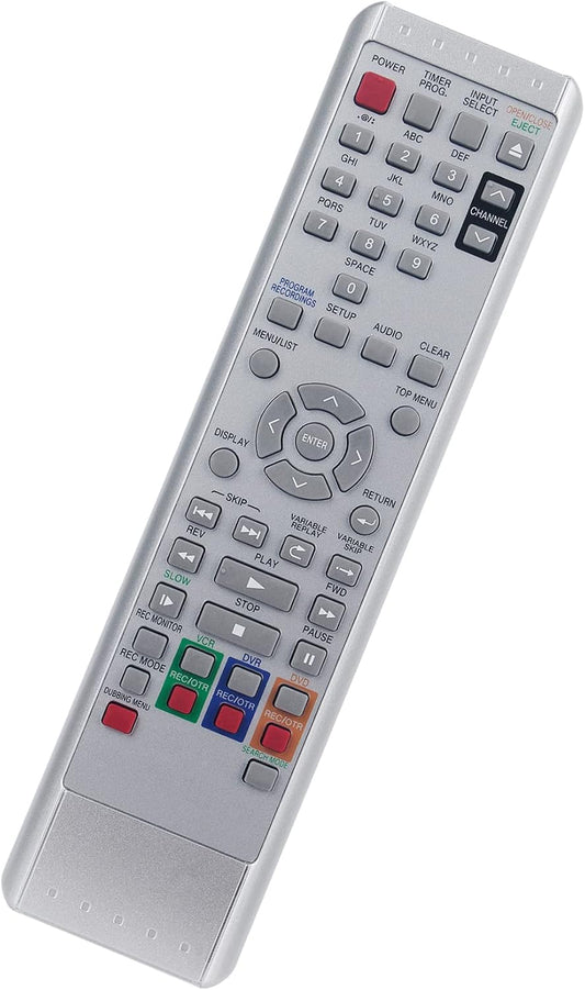 ZdalaMit NB308 NB308UD EWH100F Replacement Remote Control Applicable for Emerson HDD DVD Recorder VCR Combo
