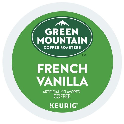 Green Mountain Coffee French Vanilla K-Cup Pods - Light Roast, 48 Count (2 Boxes of 24 Pods)