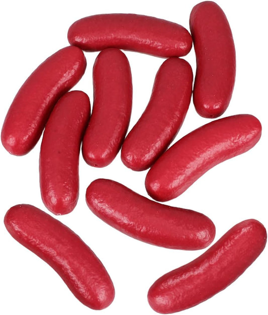 10Pcs CLISPEED Hot Dog Toy - Fake Sausage Props, Realistic Food Models for Photography, Party Table Decor, Kitchen Home