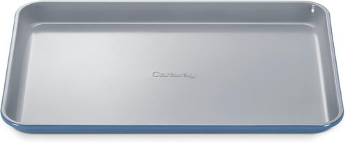 Caraway Non-Stick Ceramic Baking Sheet - Non-Toxic & PTFE Free - Ideal for Baking & Roasting - Medium (15" x 10") - Slate