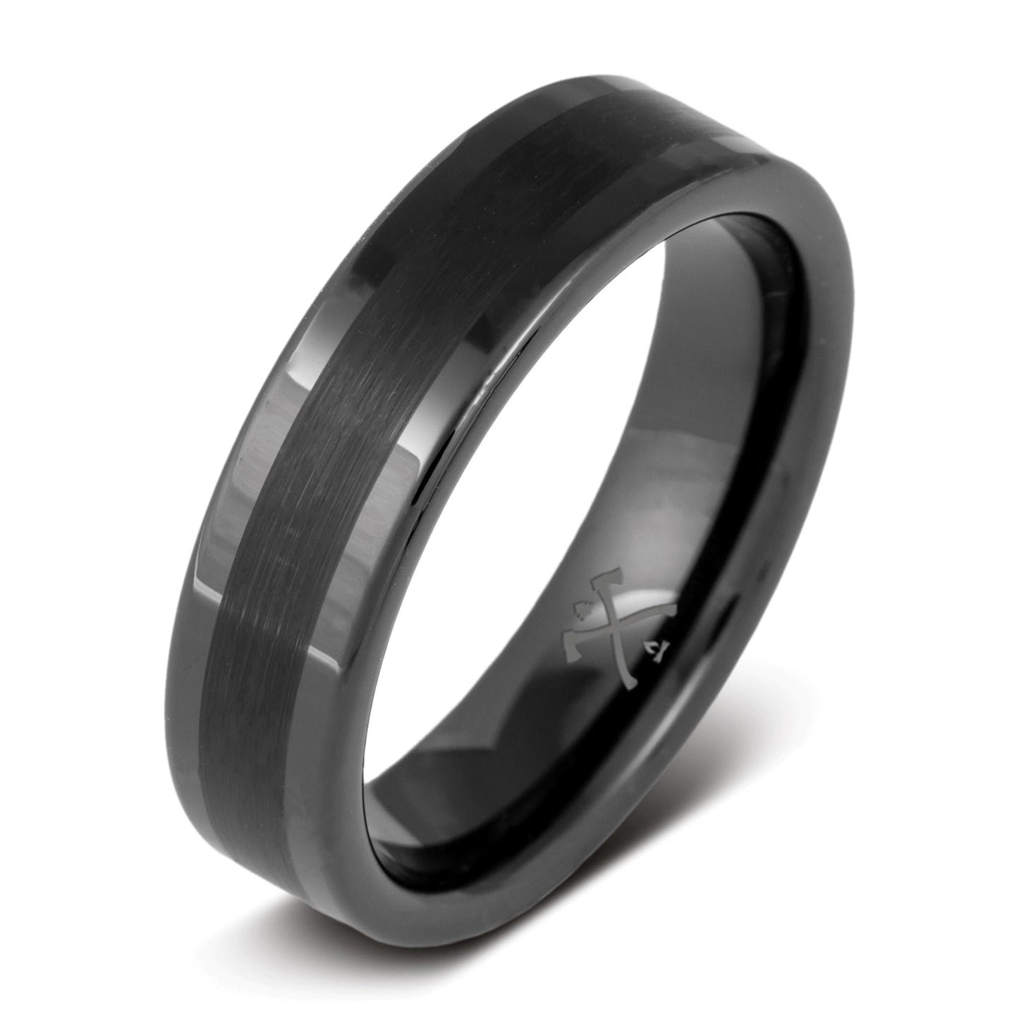 Manly Bands The Zeppelin (6mm) - Size 5