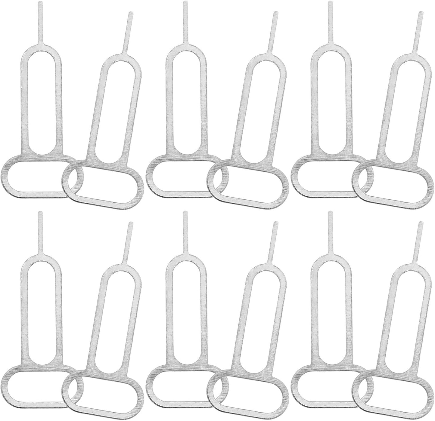 300pcs NUOBESTY Sim Card Ejector Pins Stainless Steel Mobile Phone Card Removal Tools for Smartphone Sim Tray Ejection