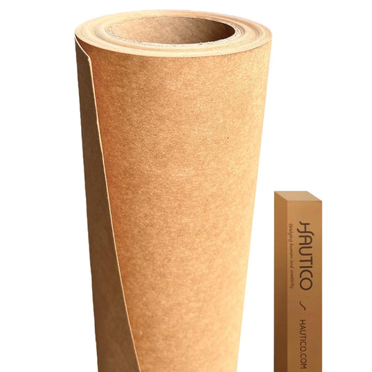 HAUTICO Pattern Making Brown Paper – 15 Yards, 250g Medium Weight Sustainable Drafting Paper for Sewing, Durable Block Paper for Tracing, Altering & Pattern Drafting