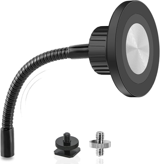 16 15 14 13 12 Ring Light Phone Holder Attachment, Strong Magnetic Phone Holder for Ring Light and Tripod Stand