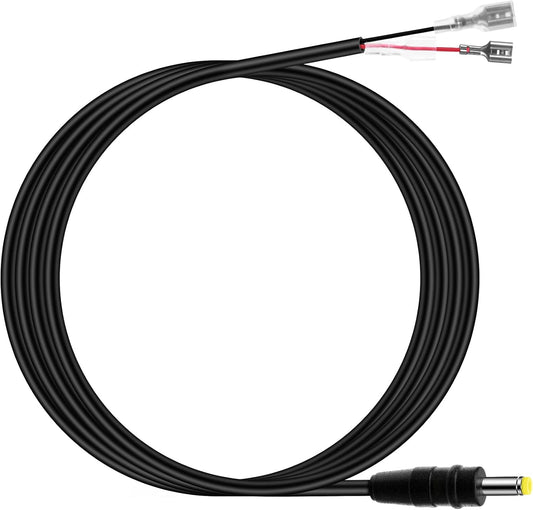 Yoizyfree 4.0x1.7mm 4.0x1.7mm Trail Camera Power Cord, DC External Power Cable Compatible with Tactacam Reveal X, XB