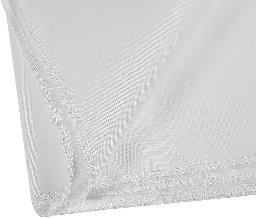 Zopsc 60-120 Inch 16:9 Anti-Reflective(84inch) Portable Projection Screen White Synthetic Polyester Fabric Projector