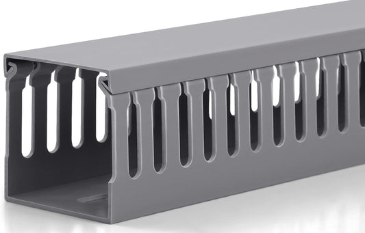 ZhiYo 66in(4X L16.5in) H2in W2in Professional Server Rack Cable Management Raceway, x Cable Raceway Kit, Electrically