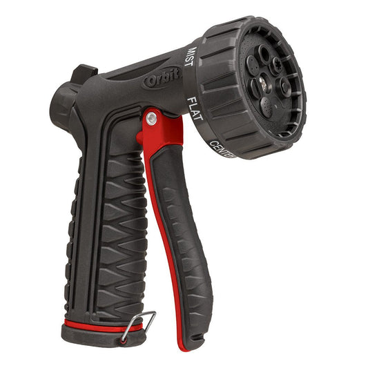 5-Pack Orbit Pro Flo 7 Pattern Outdoor Hose-End Lawn and Garden Watering Nozzle with Front Trigger