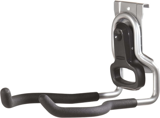 Rubbermaid Garage Power Tool Holder - Wall Mounted Storage System Holds Up to 50 Pounds | Satin Nickel Finish