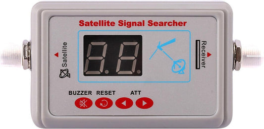 ZEZEFUFU 13-18V Digital Satellite Finder Viewfinder Signal Pointer Satellite TV Receivers