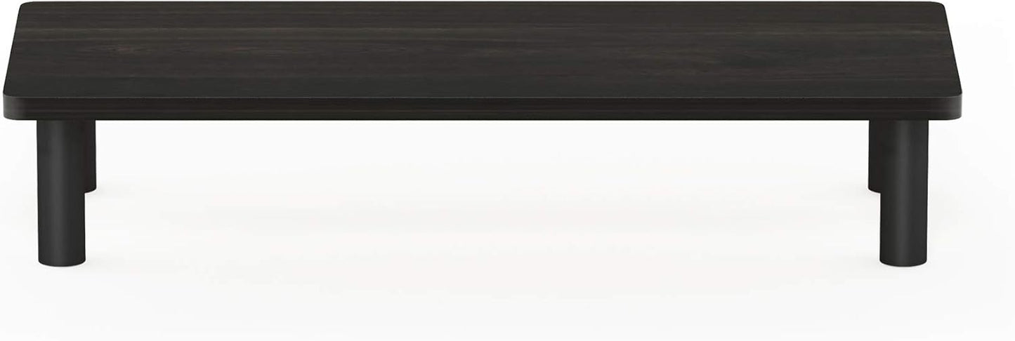 23.6"W Furinno TURN-N-TUBE Monitor Stand Riser, Rectangle Monitor Riser, Laptop Stand for Desk, Office Desk