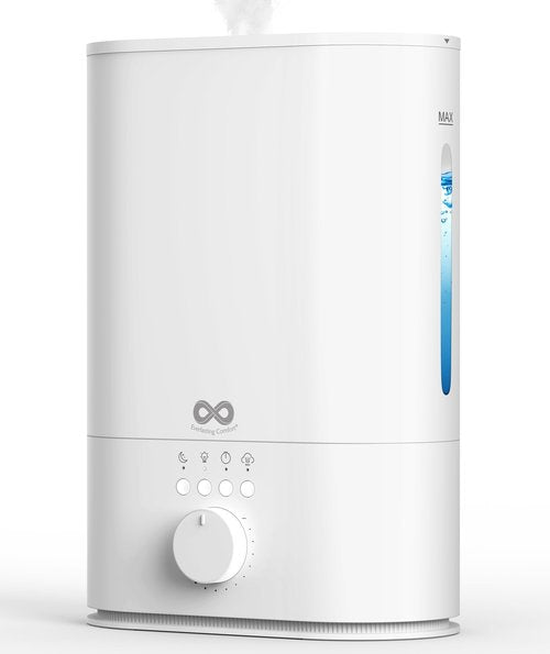 Everlasting Comfort 6L Humidifiers for Bedroom, Quiet 50HR Runtime No-Filter Supersized Cool Mist Humidifier Large Room for Whole House, Plants, Baby Nursery, Allergies, Dry Skin, Congestion, Indoor