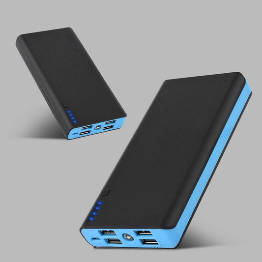 20000mAh 4 KIMISS Ultra Large Capacity Mobile Power Bank Case DIY Kit with USB Output, Fast Charge, LED Power Display