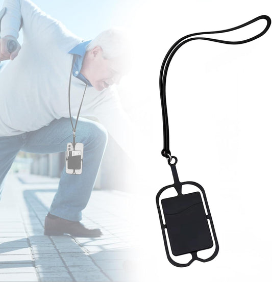 Adjustable Hands-Free Phone Lanyard for Seniors & Parkinson's Support