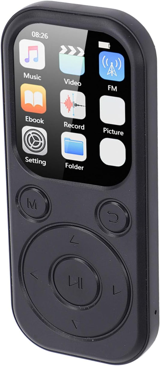 Zunate 128GB MP3 5.4, 2.01 Inch MP3 10,000+ 500mAh (16G HiFi Player with Bluetooth Screen Digital Music Player