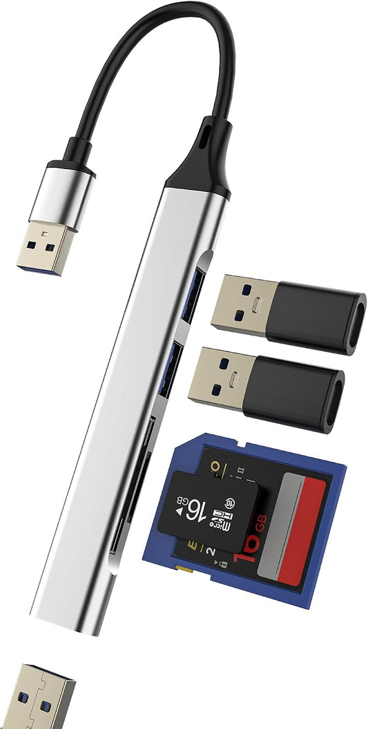 zoyuzan 3.0 (5 1)Docking USB HUB SD Card Reader USB-A OTG Cable Adapter in Station Camera Micro SD TF Memory