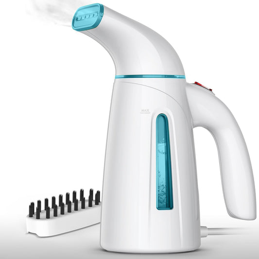 OGHom Portable Handheld Clothes Steamer - 240ml Capacity, 700W Fast Heat Up in Turquoise