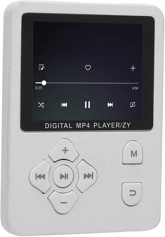 Bewinner MP3 5.0 Player with Bluetooth & SD Card Slot - HiFi Sound Radio Voice Recorder eBook for Sports Running