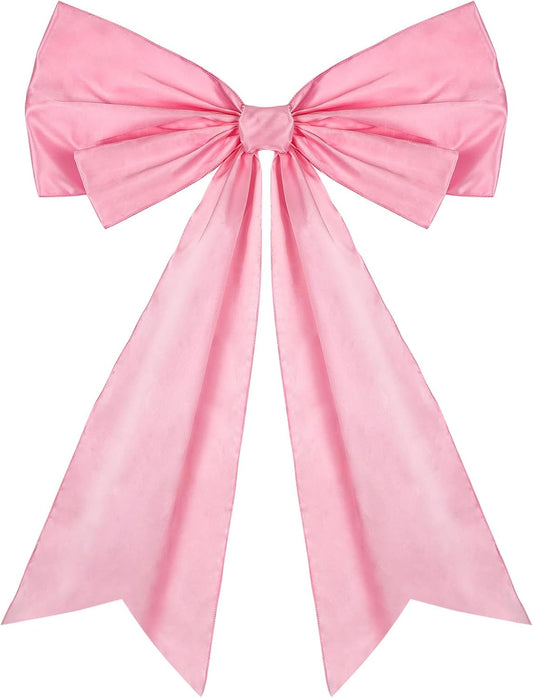 Skiennix Large Pink Coquette Bow - 27.6 x 21.7 Inches | Perfect for Birthday & Bridal Showers