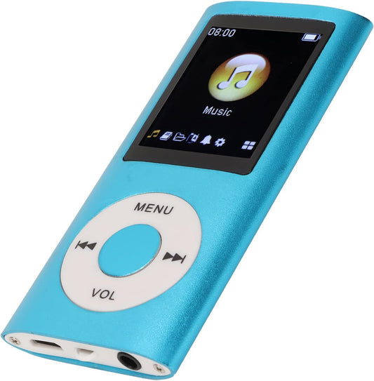 Zopsc MP3 1.8 Inch 64GB, 200mAh Portable Player, HiFi Lossless Sound Music Player with LCD Screen, Memory Card Slot
