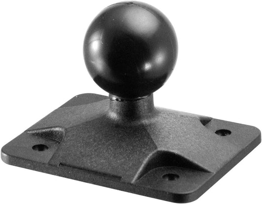 25mm 1 inch arms,25mm Composite,IBPB-33880 iBolt / Composite AMPS Adapter Plate for Industry Standard Dual Ball Socket