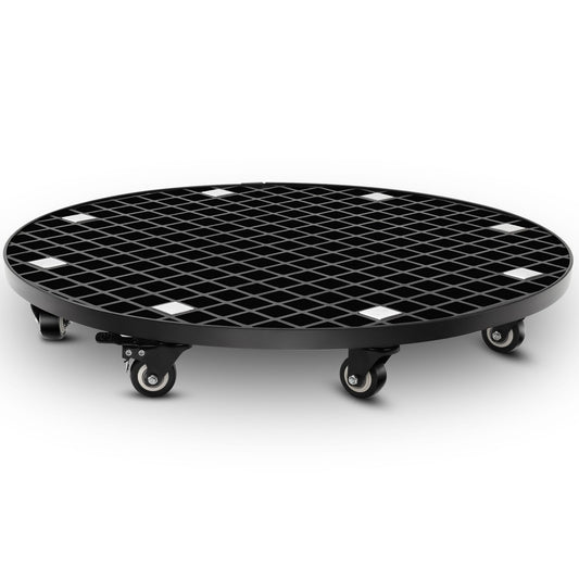 Colingmill Plant Stand Garden Carrier Heavy Duty with Locking Wheels 26 Inch Plant Saucer Roller Dolly Base for Large Potted Fish Tank Trees up to 1600lbs PU Wheels with Brakes Mover Indoor Outdoor