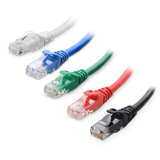 10Gbps 5-Color 6 10ft, 6 Cat6 Cable Matters Combo Snagless Cat Ethernet Cable - Cat Cable, Cord, Ethernet Cord