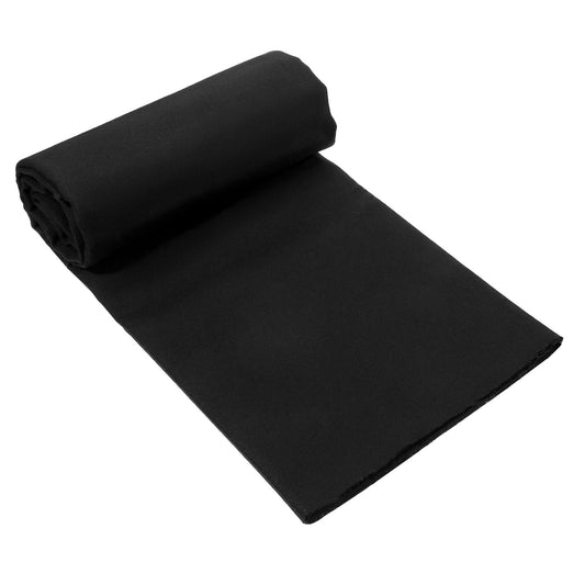 Black Cotton Canvas Fabric 60x80 in 10oz Black Embroidery Sewing Fabric by The 2 Yard for Painting, Sewing, Bag, Crafts, Embroidery, Handmade Home Decor